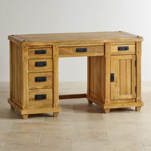 Load image into Gallery viewer, 1 Door 6 Drawer Study Desk in Mango Natural Finish