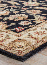 Load image into Gallery viewer, Kasbah - Ebony/Sand Hand Tufted Rug