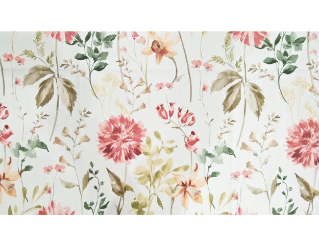 premium floral upholstery close up
