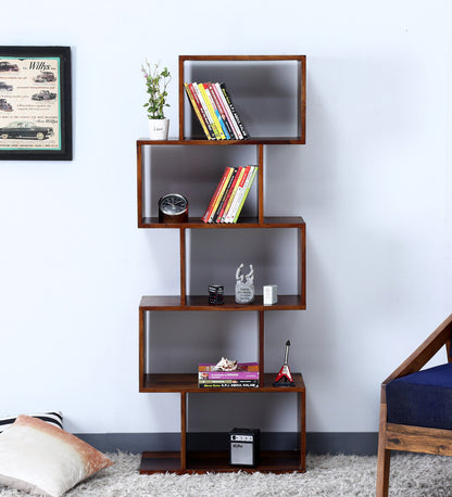 Fairmont Book Shelf Unit in Provincial Teak Finish