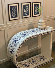 Load image into Gallery viewer, hand painted entryway console