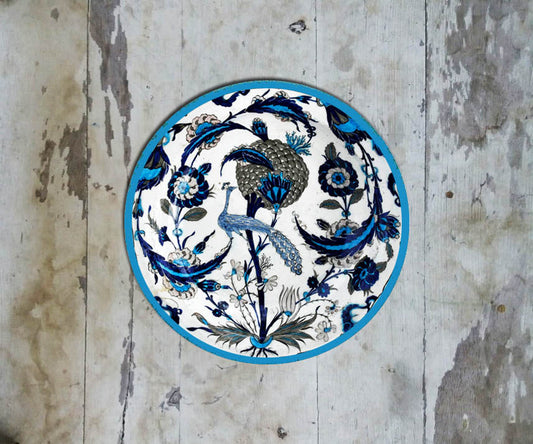 Handpainted Turkish Wall Plate - 088