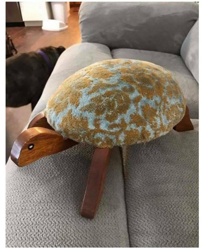 Tortoise foot stool