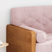 Load image into Gallery viewer, Pink Mid Century Modern Sofa