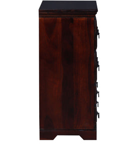 side view of chest of drawer