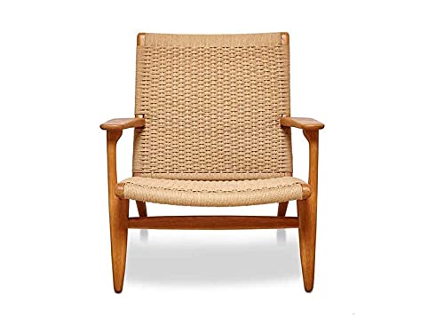 The kashth Wooden and Rope Chair Living Room Chair Balcony Chair Garden Chair