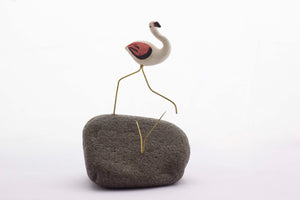 Pebble Decor – Flamingo (Walking)