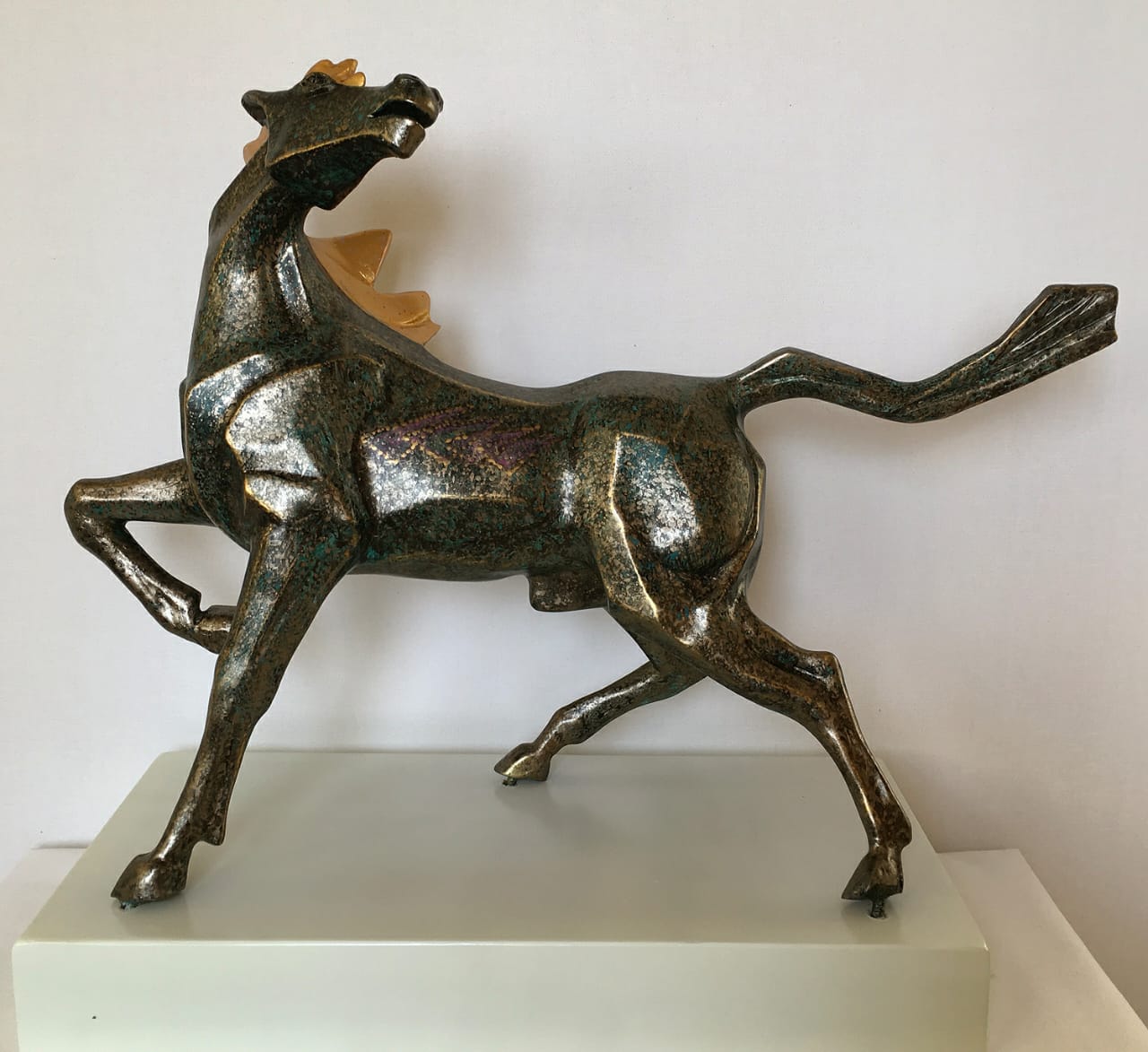 Fiberglass Horse Sculpture