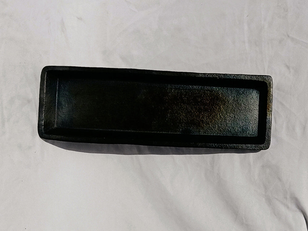 Longpi Black Pottery Rectangular Tray