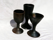 Load image into Gallery viewer, &#39;Cabernet&#39; Longpi Black Pottery Wine Glass