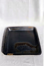 Longpi Black Pottery Square Tray