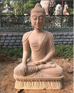 Buddha in Sandstone
