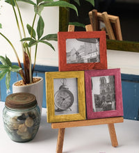 Load image into Gallery viewer, Collage Photo Frame with Easel Stand -ESMC0001v