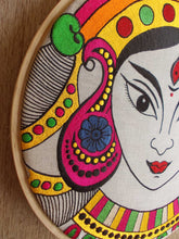 Load image into Gallery viewer, Indian goddess Durga hoop art