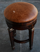 Load image into Gallery viewer, Striado bar stool in walnut finish