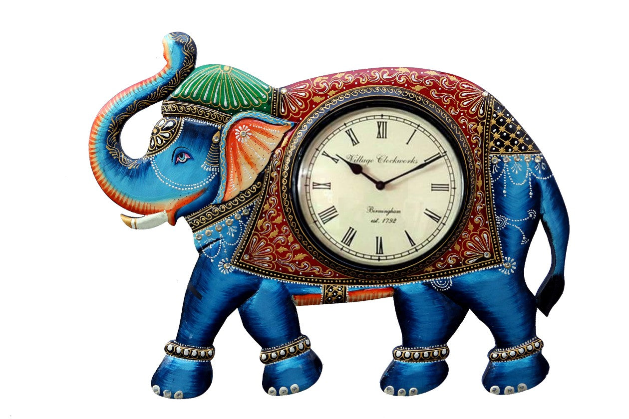 Handpainted wall clock 0000