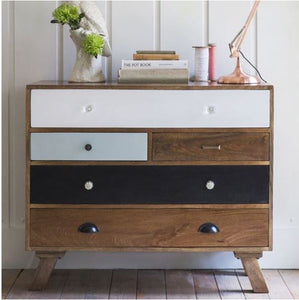 premium wooden chest of drawers