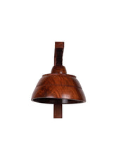 Load image into Gallery viewer, 12 Watts LED Asian Wooden Bowl Wall Hanging Sconce